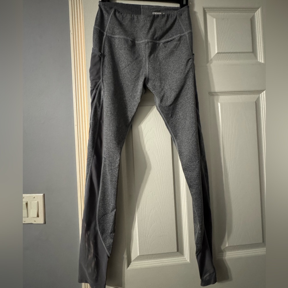 Gymshark Heather Gray Performance Leggings